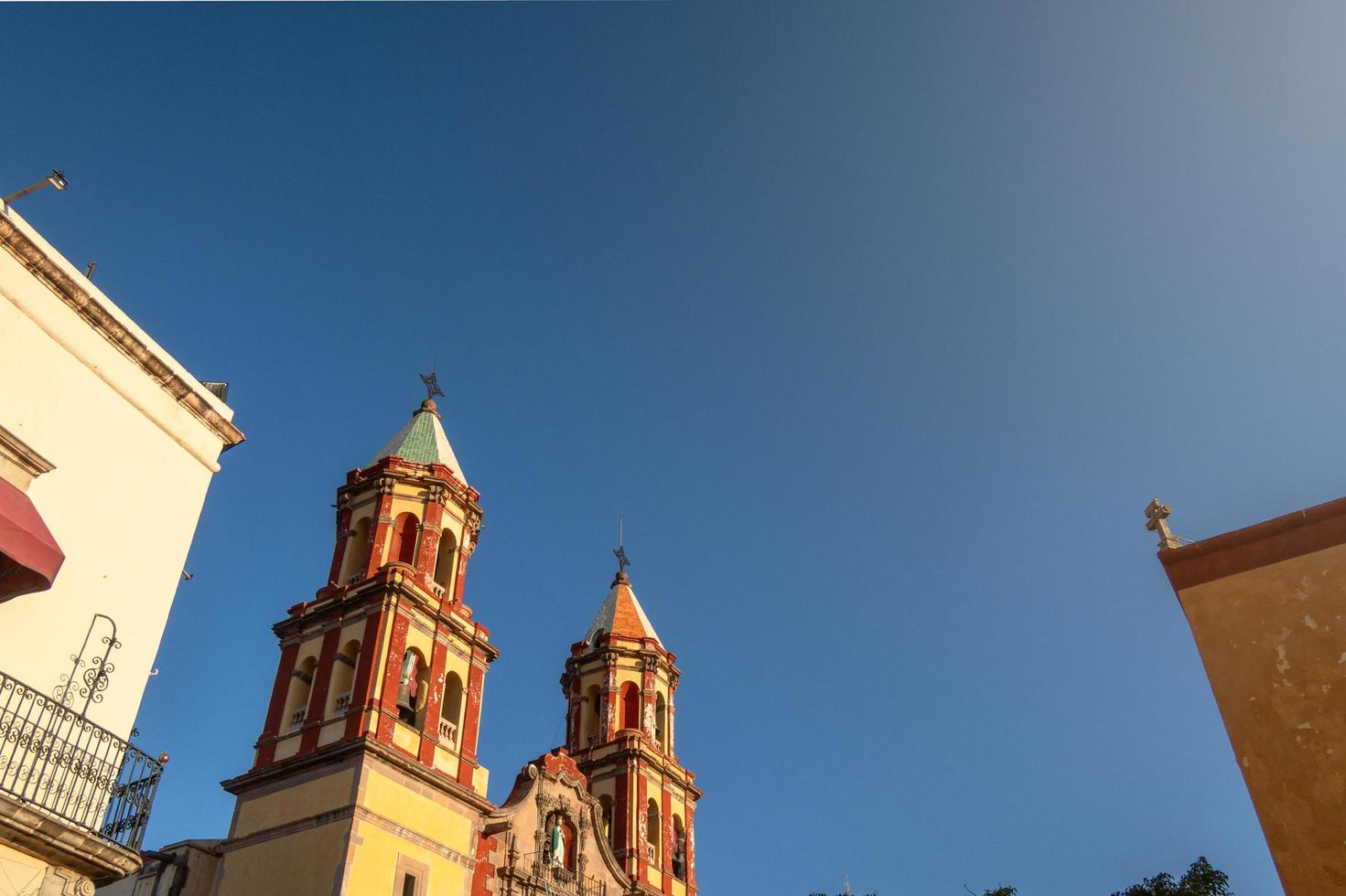 Santiago de Queretaro, Queretaro, Mexico - November 09, 2022 Church and Sanctuary of the Congregation photo