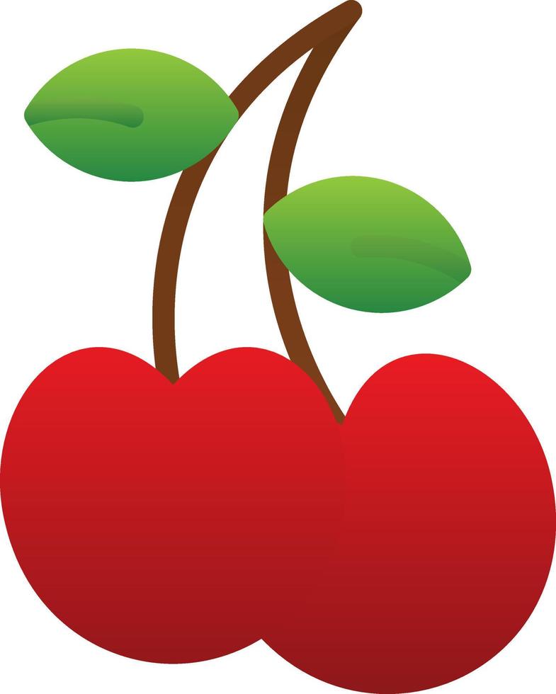 Cherry Vector Icon Design