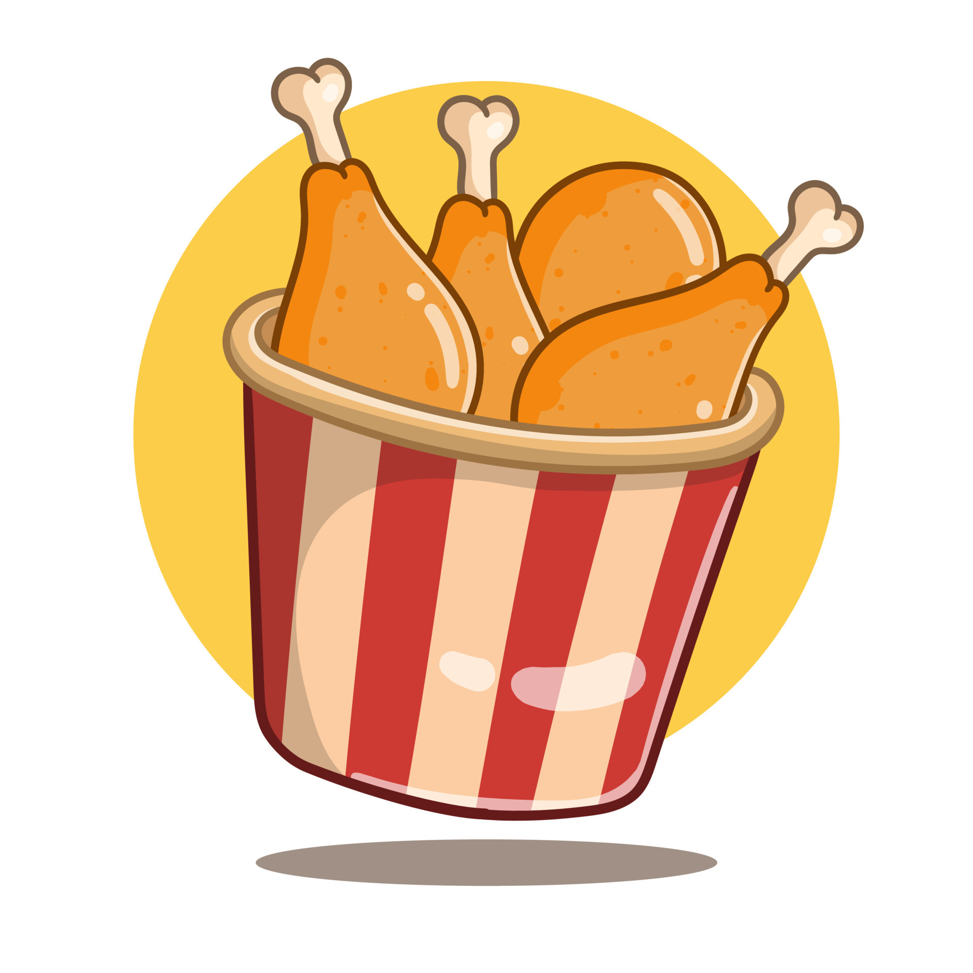Art Illustration of cute cartoon fried chicken leg, flat cartoon style 15867078 Vector Art at Vecteezy Art Illustration of cute cartoon fried chicken leg, flat cartoon style 15867078 Vector Art at Vecteezy
