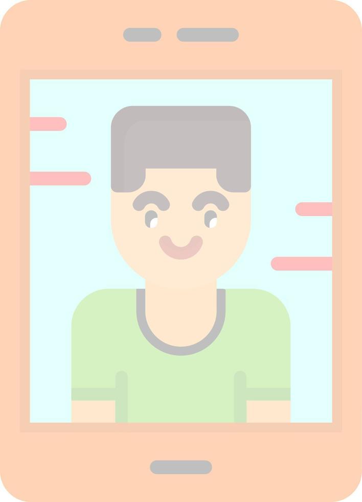 Videocall Vector Icon Design