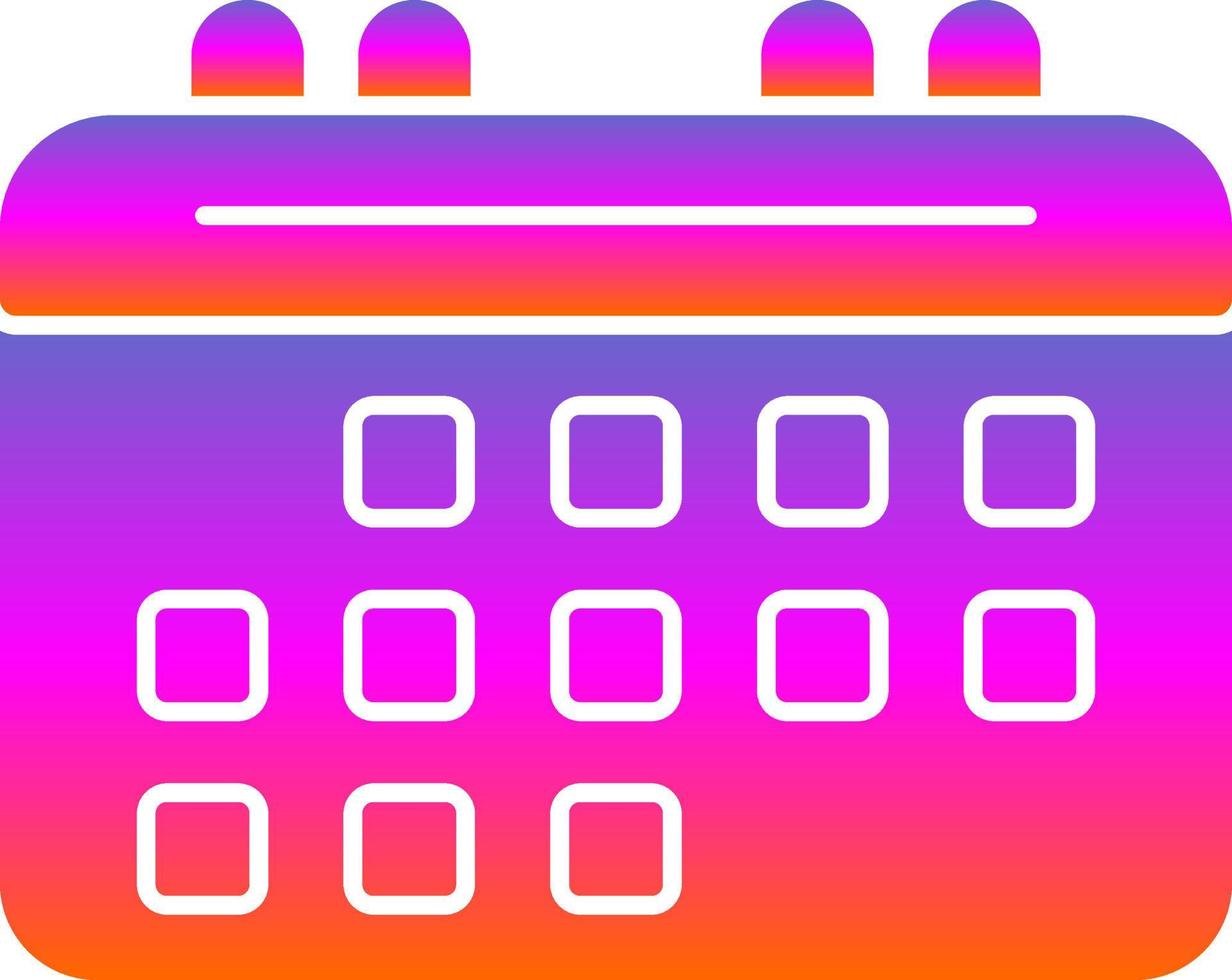 Calendar Vector Icon Design