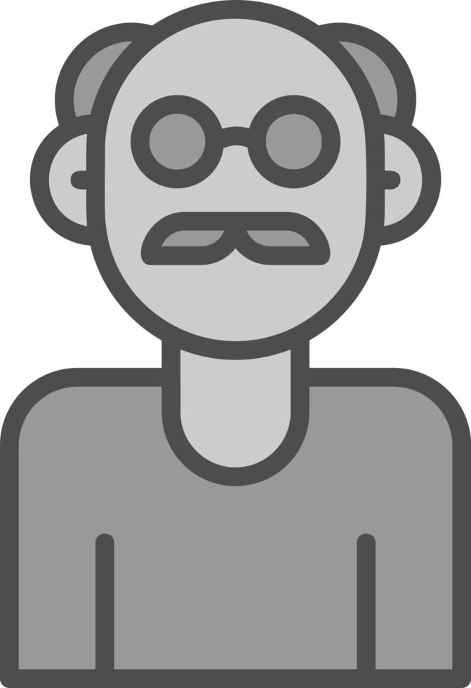 diseño de icono de vector de personas mayores