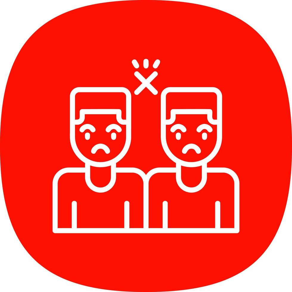Quarrel Vector Icon Design