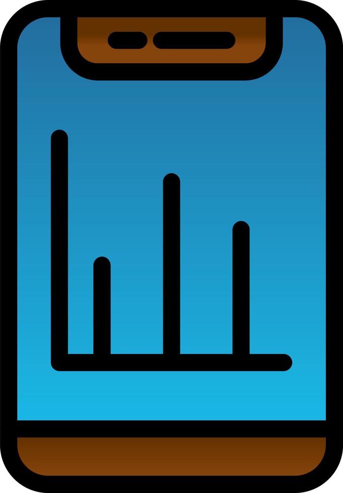 Statistics Vector Icon Design