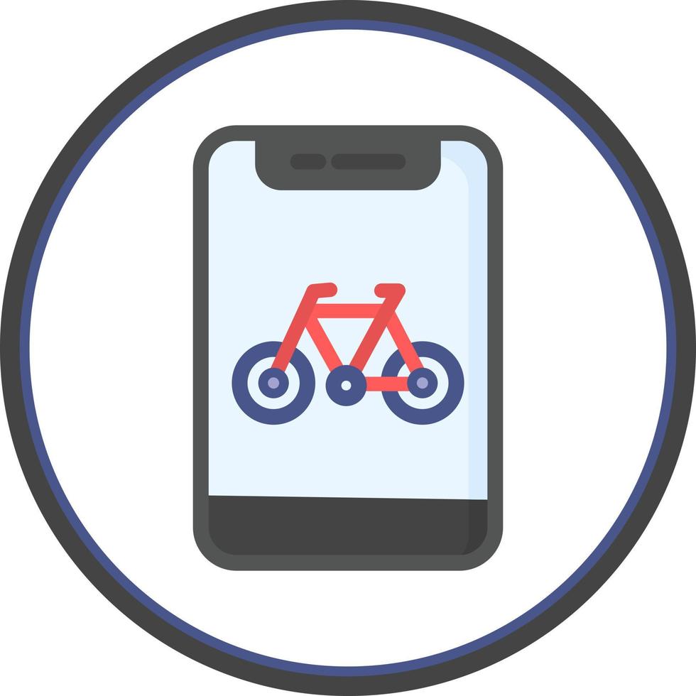 Cycling Vector Icon Design