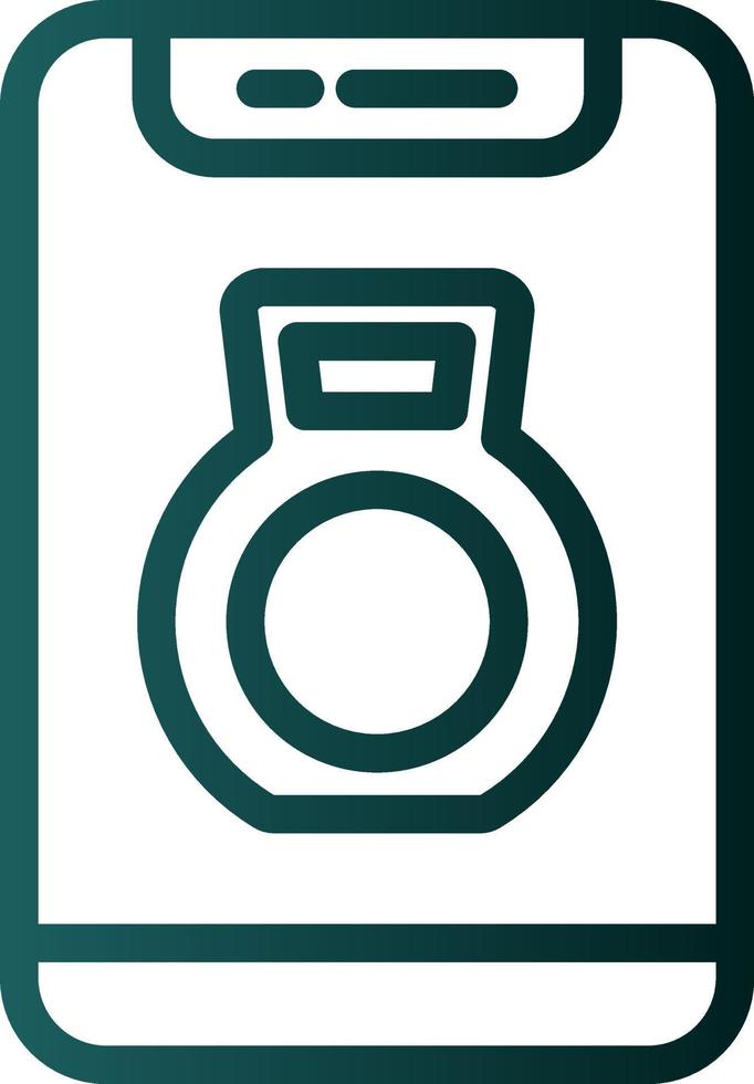 Kettlebell Vector Icon Design