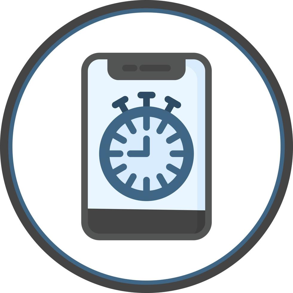 Stopwatch Vector Icon Design