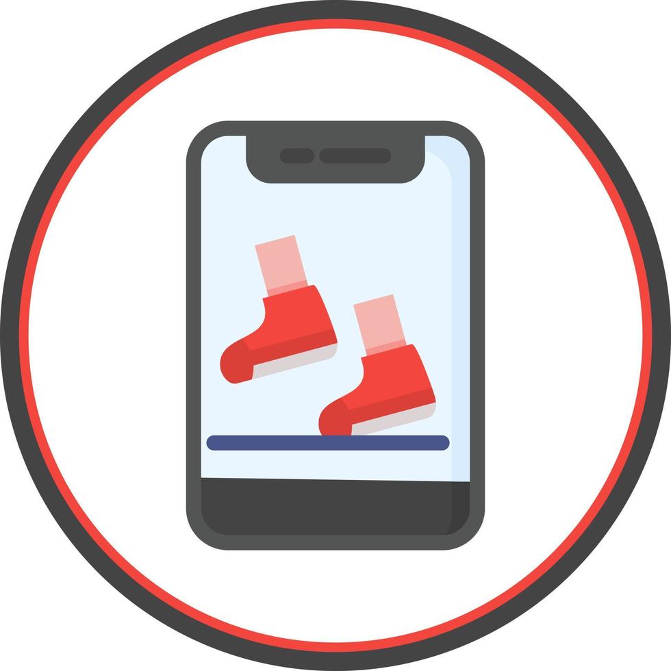 Walking Vector Icon Design