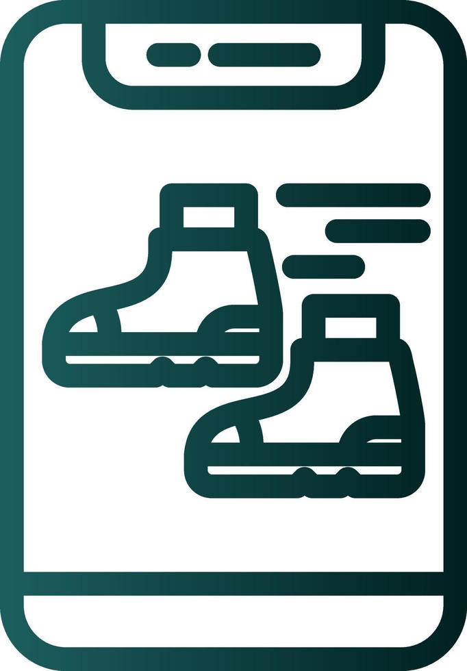 Jogging Vector Icon Design