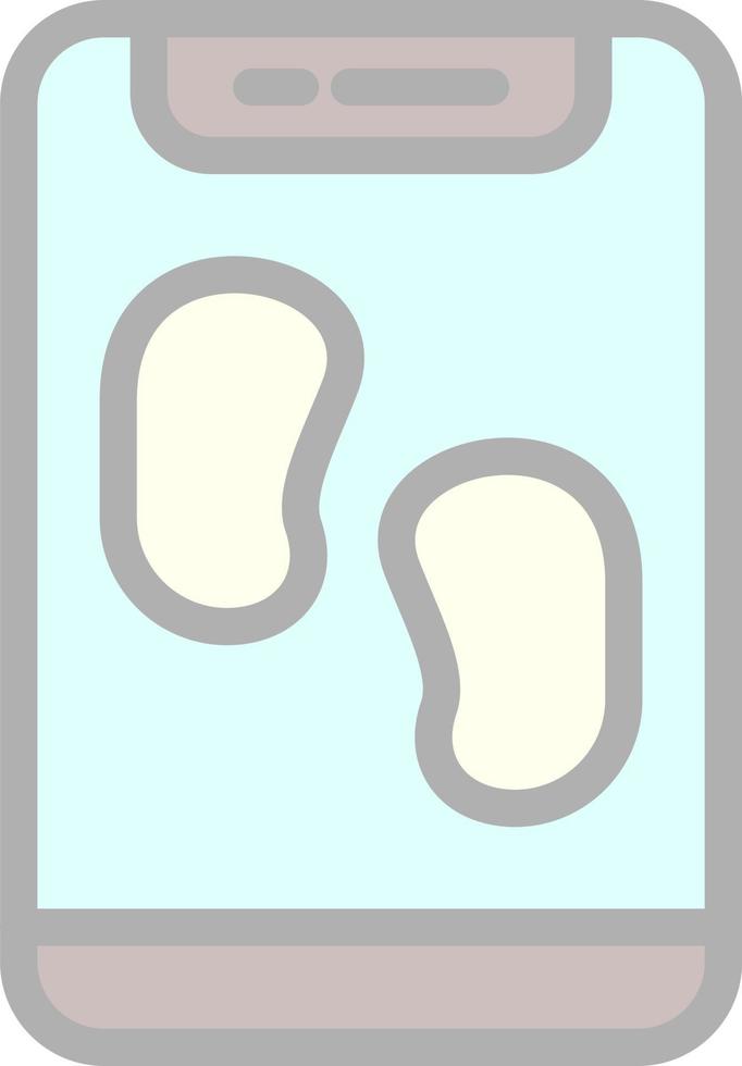 Pedometer Vector Icon Design