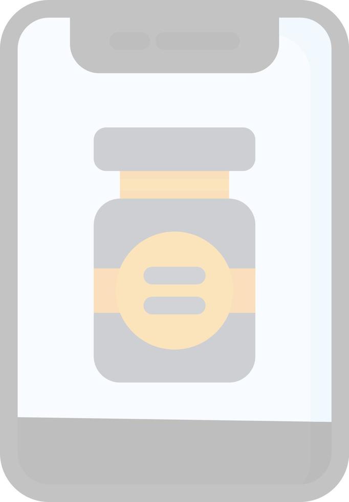Protein Powder Vector Icon Design