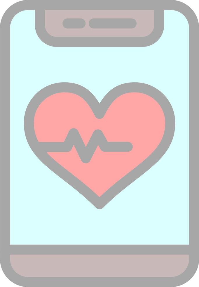 diseño de icono de vector de frecuencia cardíaca