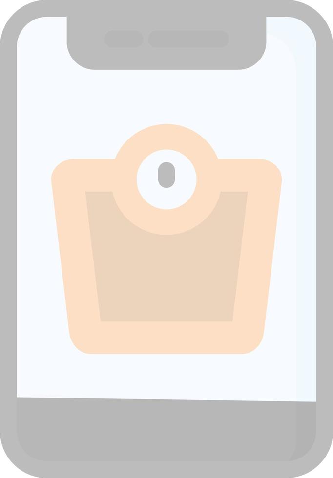 Weight Scale Vector Icon Design