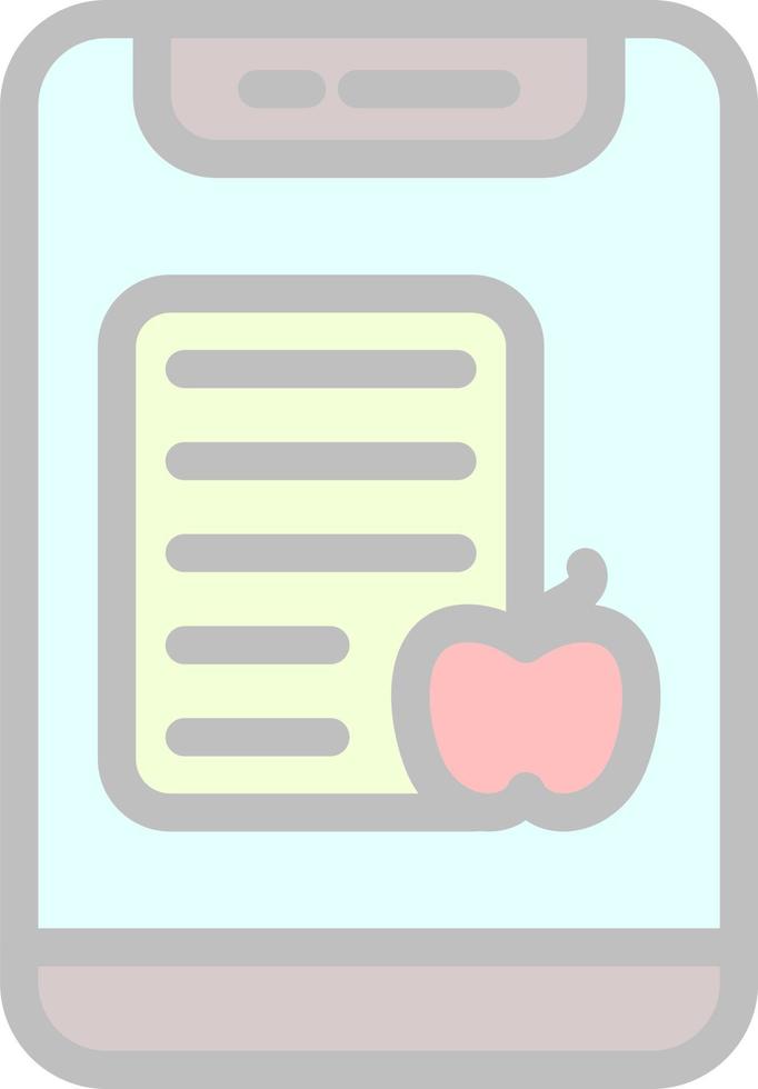 Nutrition Vector Icon Design