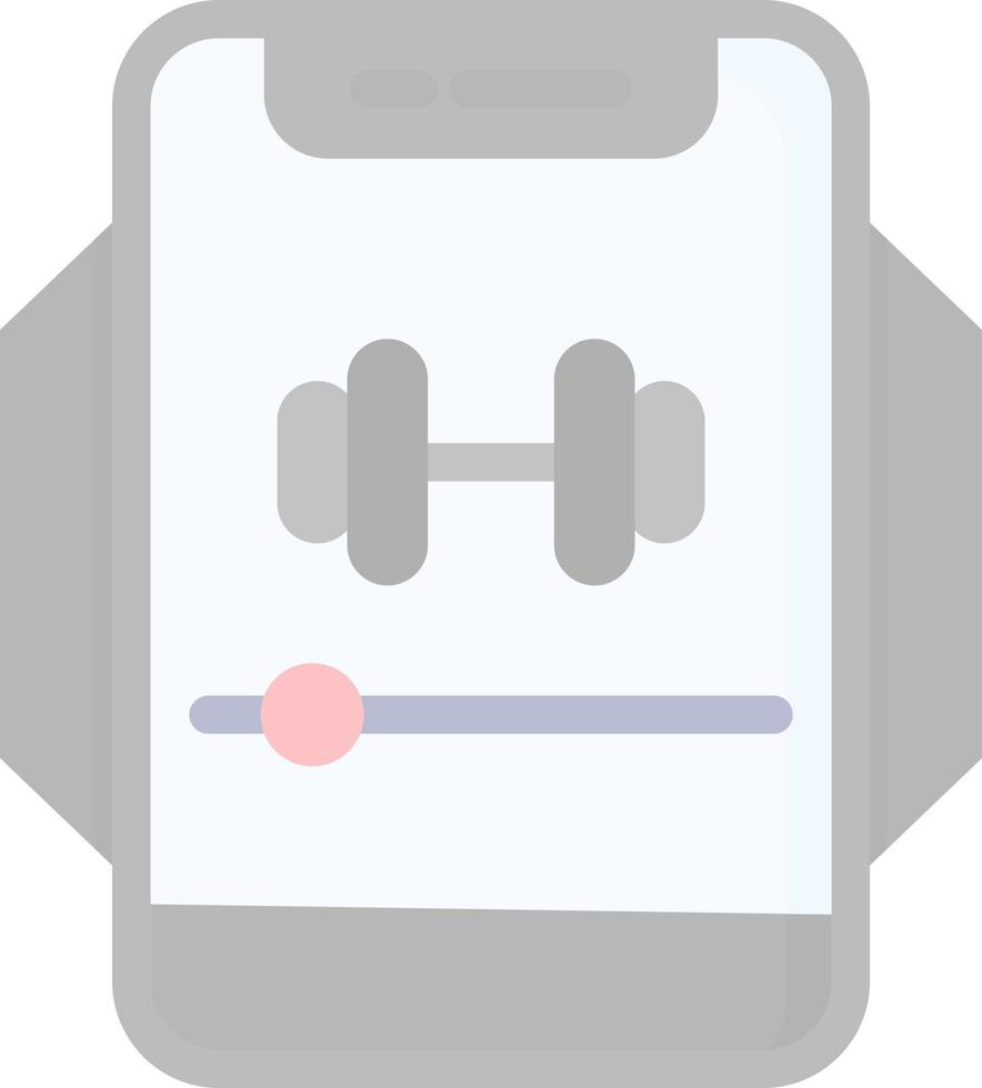 Gym Music Vector Icon Design