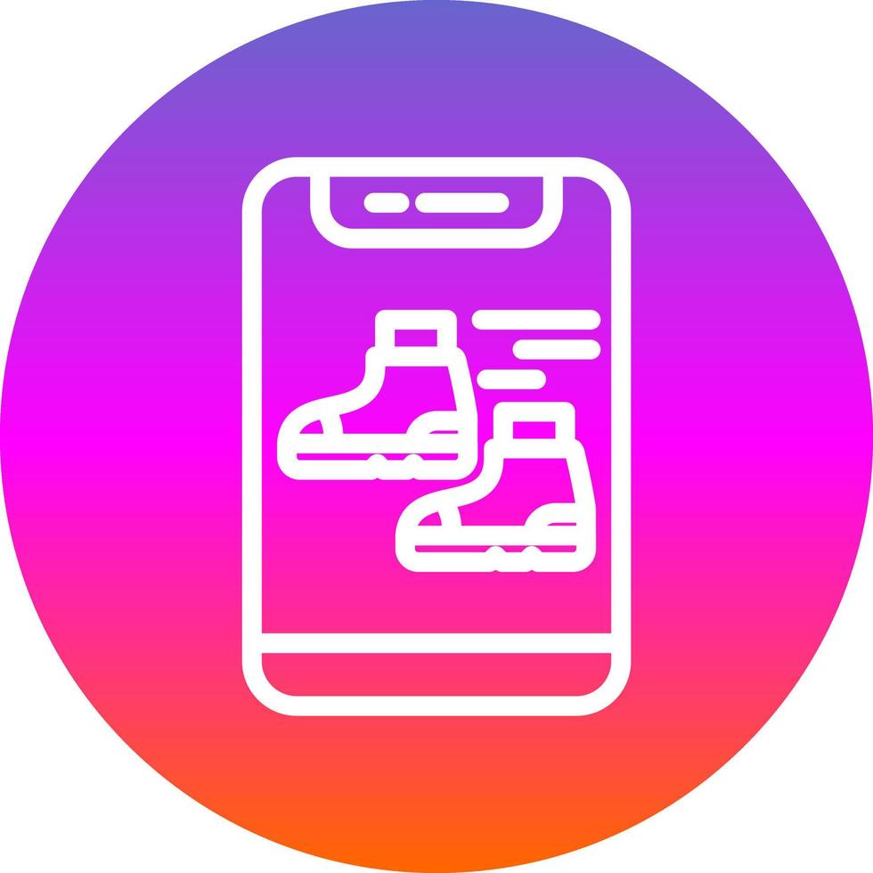 Jogging Vector Icon Design