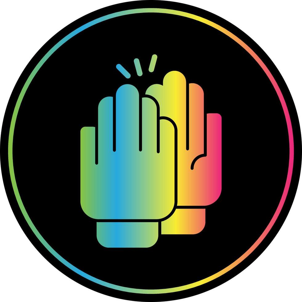 High Five Vector Icon Design