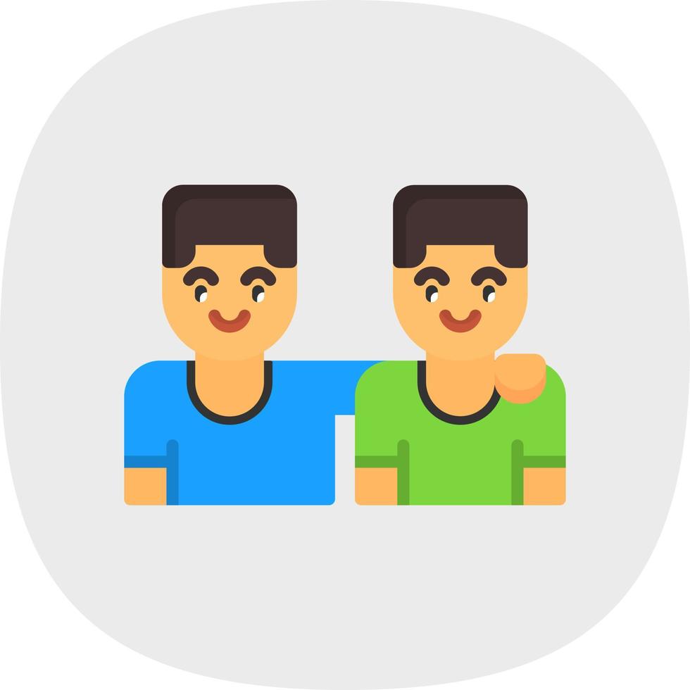 Friends Vector Icon Design