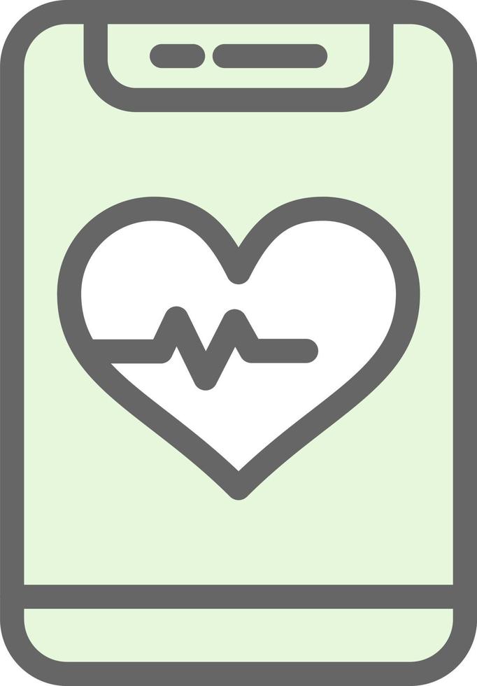 Heart Rate Vector Icon Design