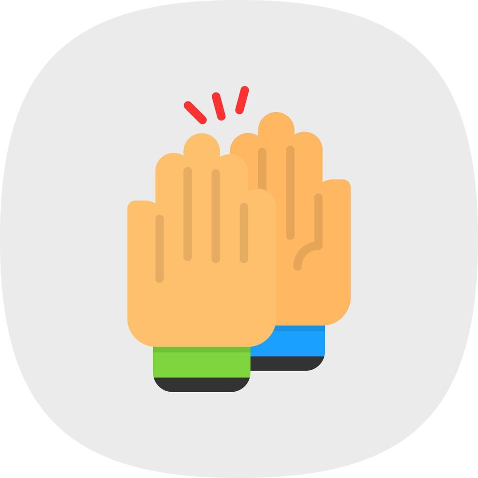 High Five Vector Icon Design