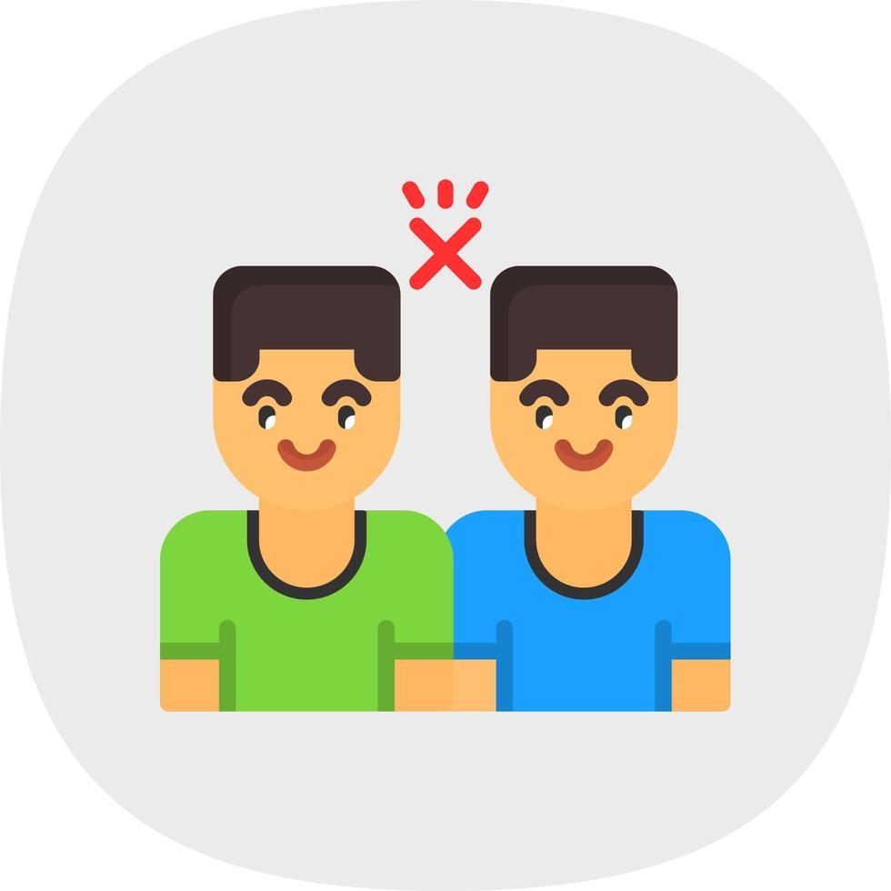 Quarrel Vector Icon Design