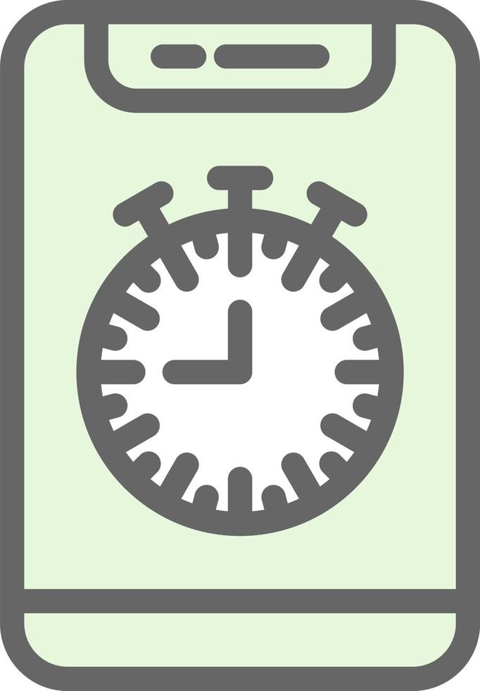 Stopwatch Vector Icon Design