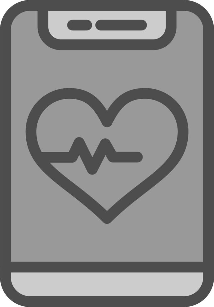 Heart Rate Vector Icon Design