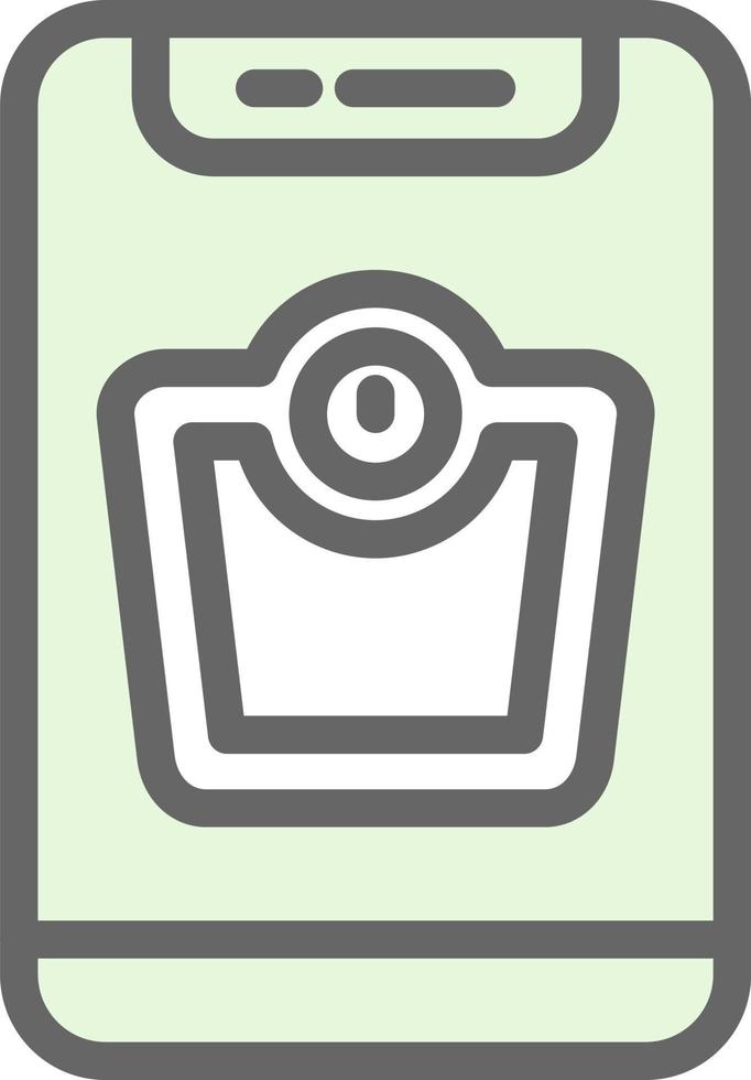 Weight Scale Vector Icon Design