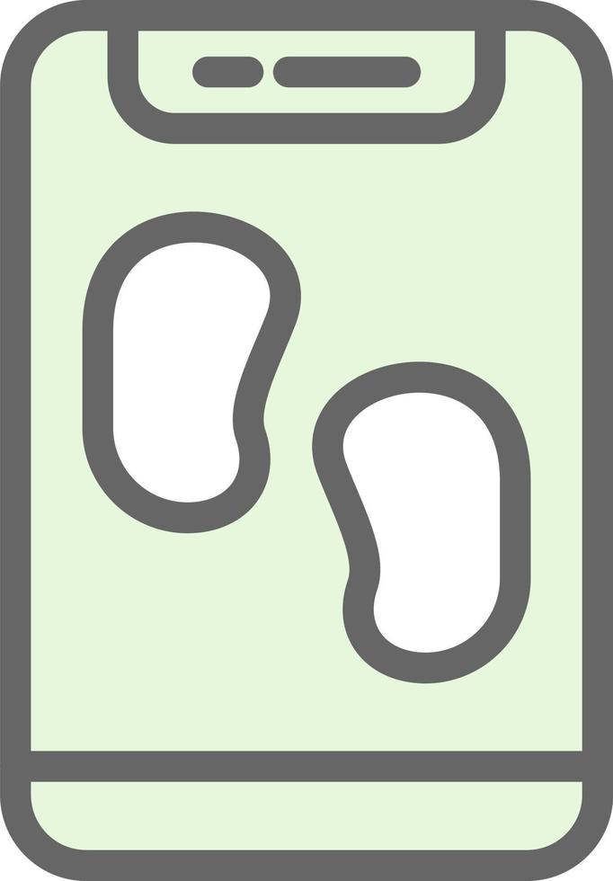 Pedometer Vector Icon Design