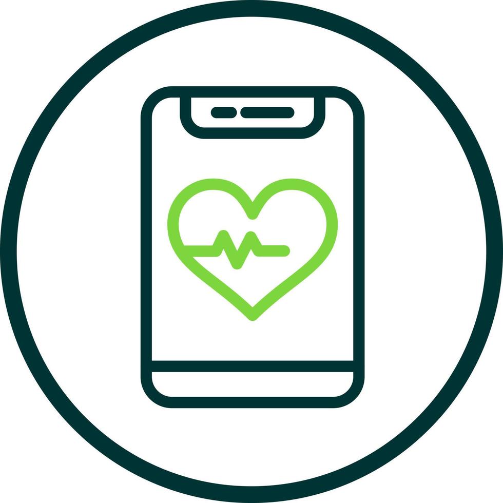 Heart Rate Vector Icon Design