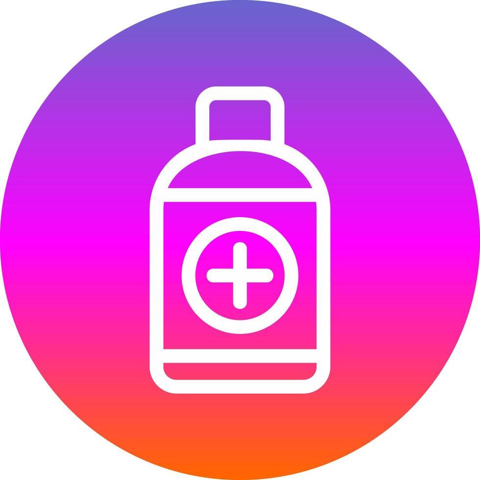 Ointment Bottle Vector Icon Design