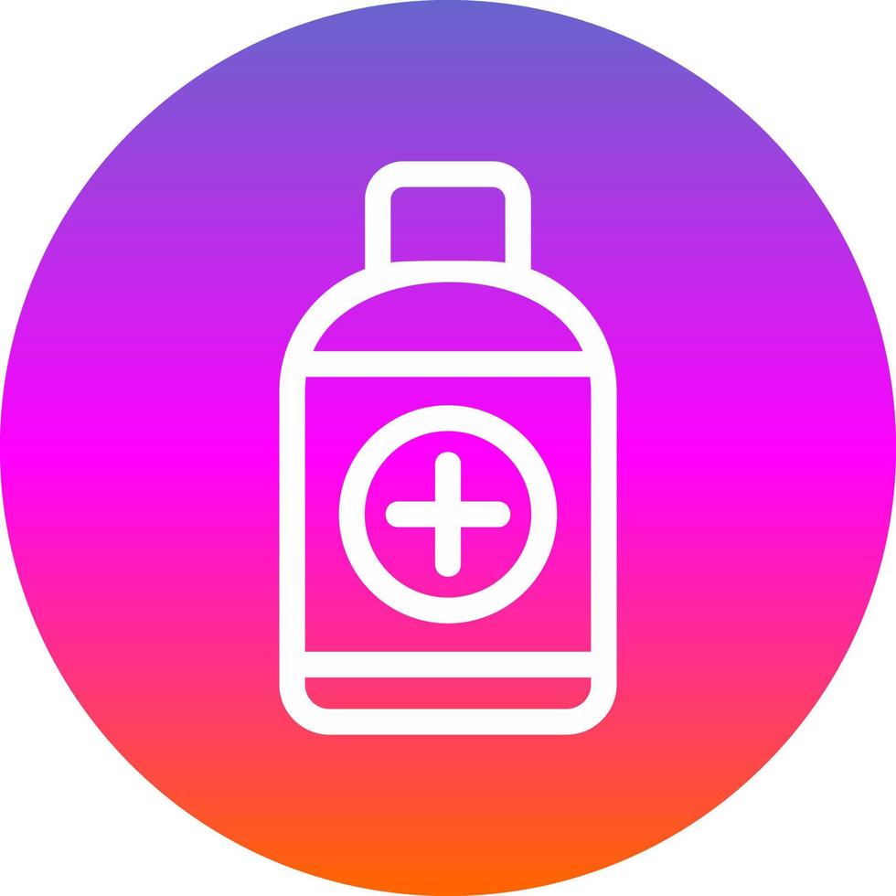 Ointment Bottle Vector Icon Design