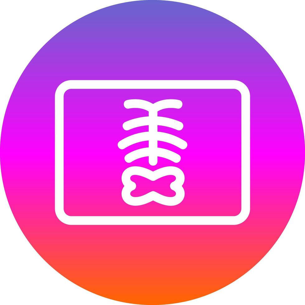Radiology Vector Icon Design