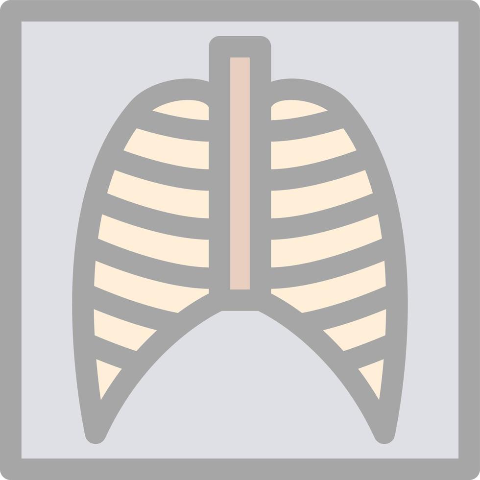 Xray Vector Icon Design