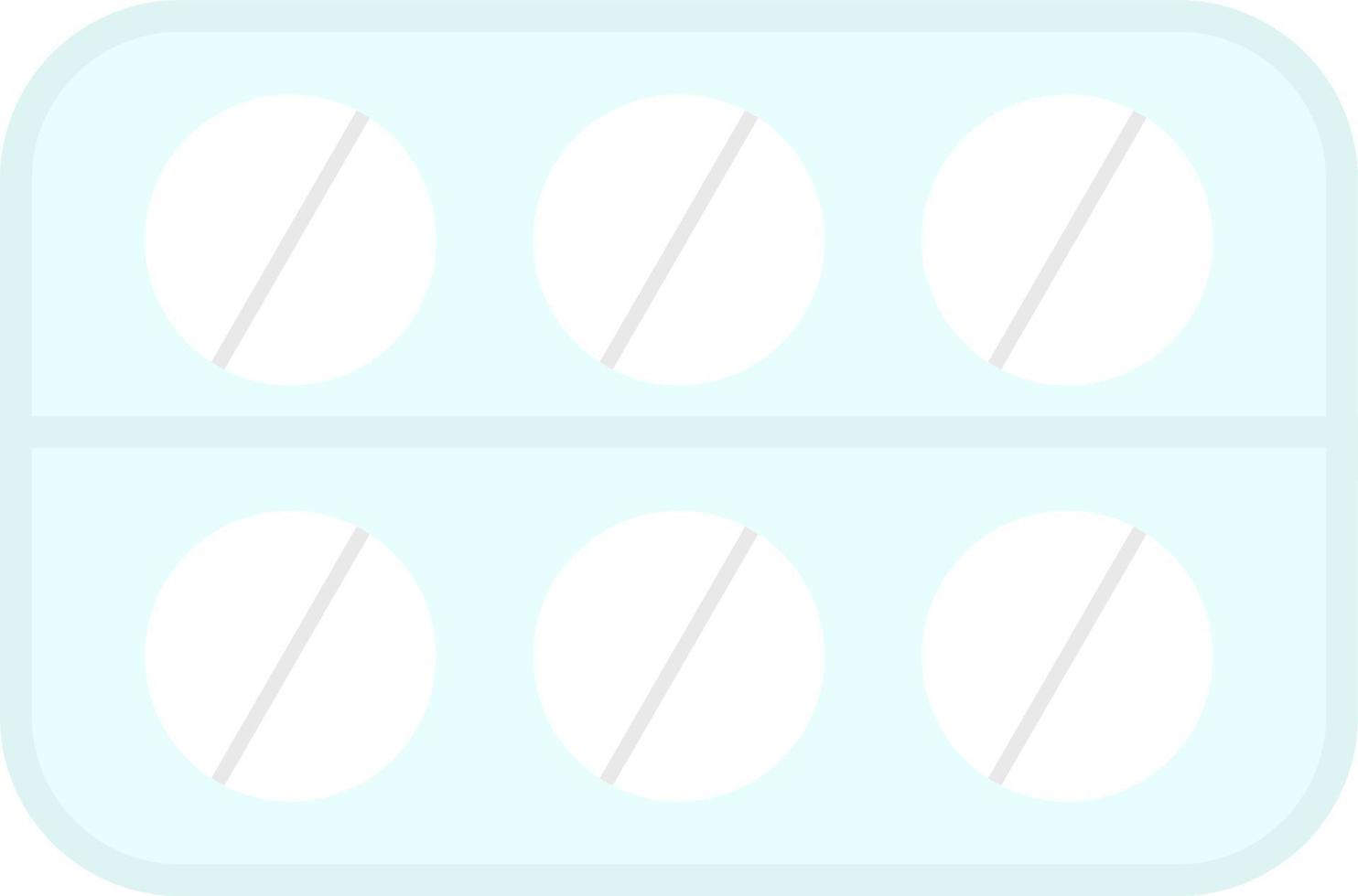 Tablet Package Vector Icon Design