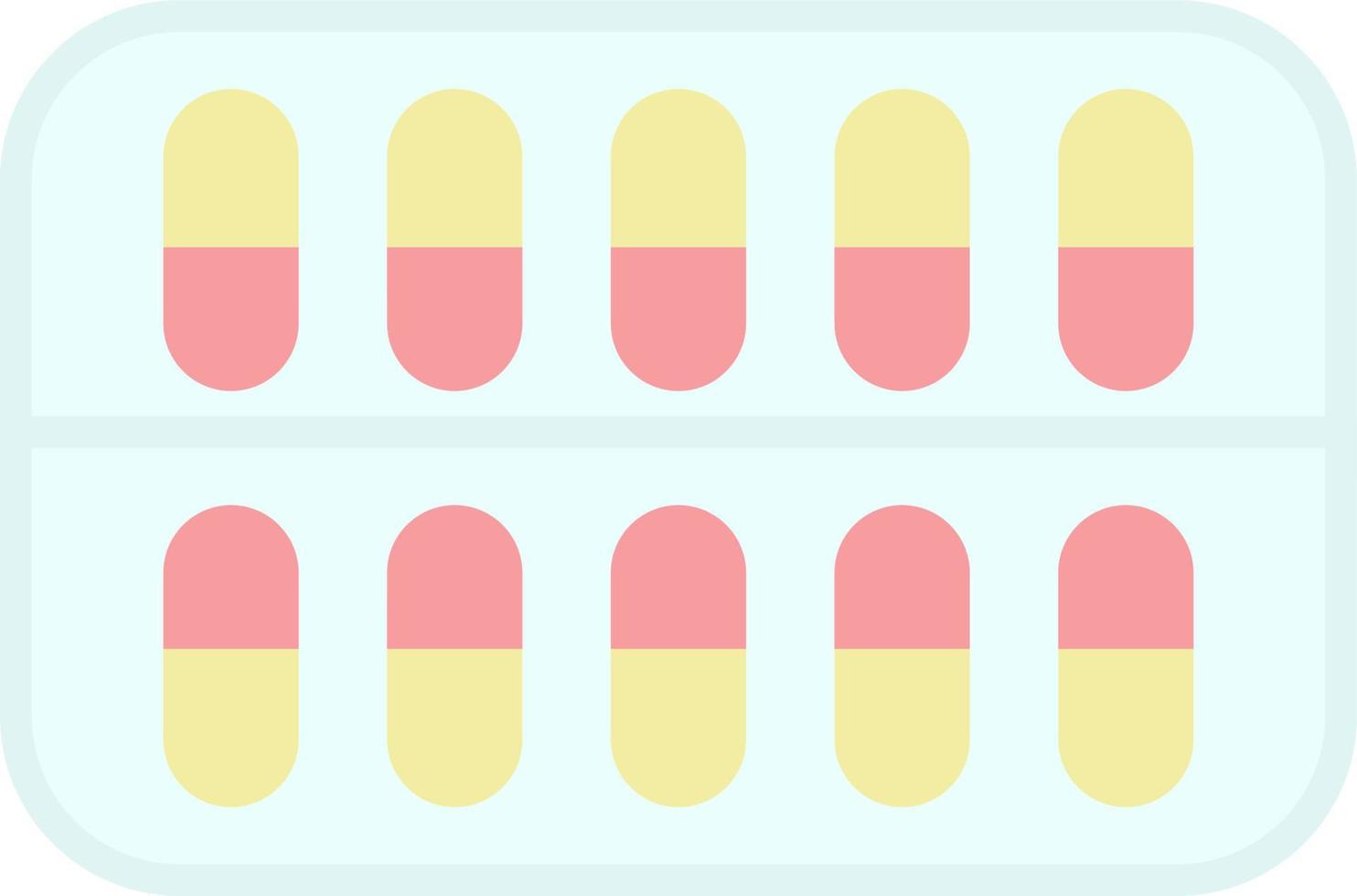 Pills Package Vector Icon Design
