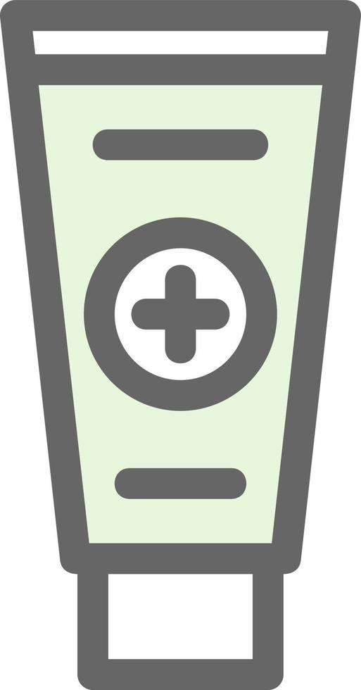 Ointment Tube Vector Icon Design
