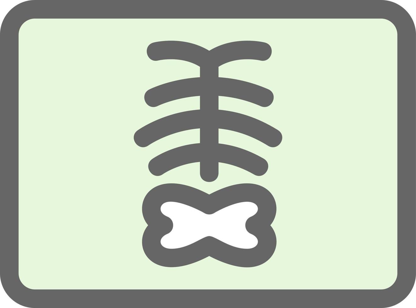 Radiology Vector Icon Design