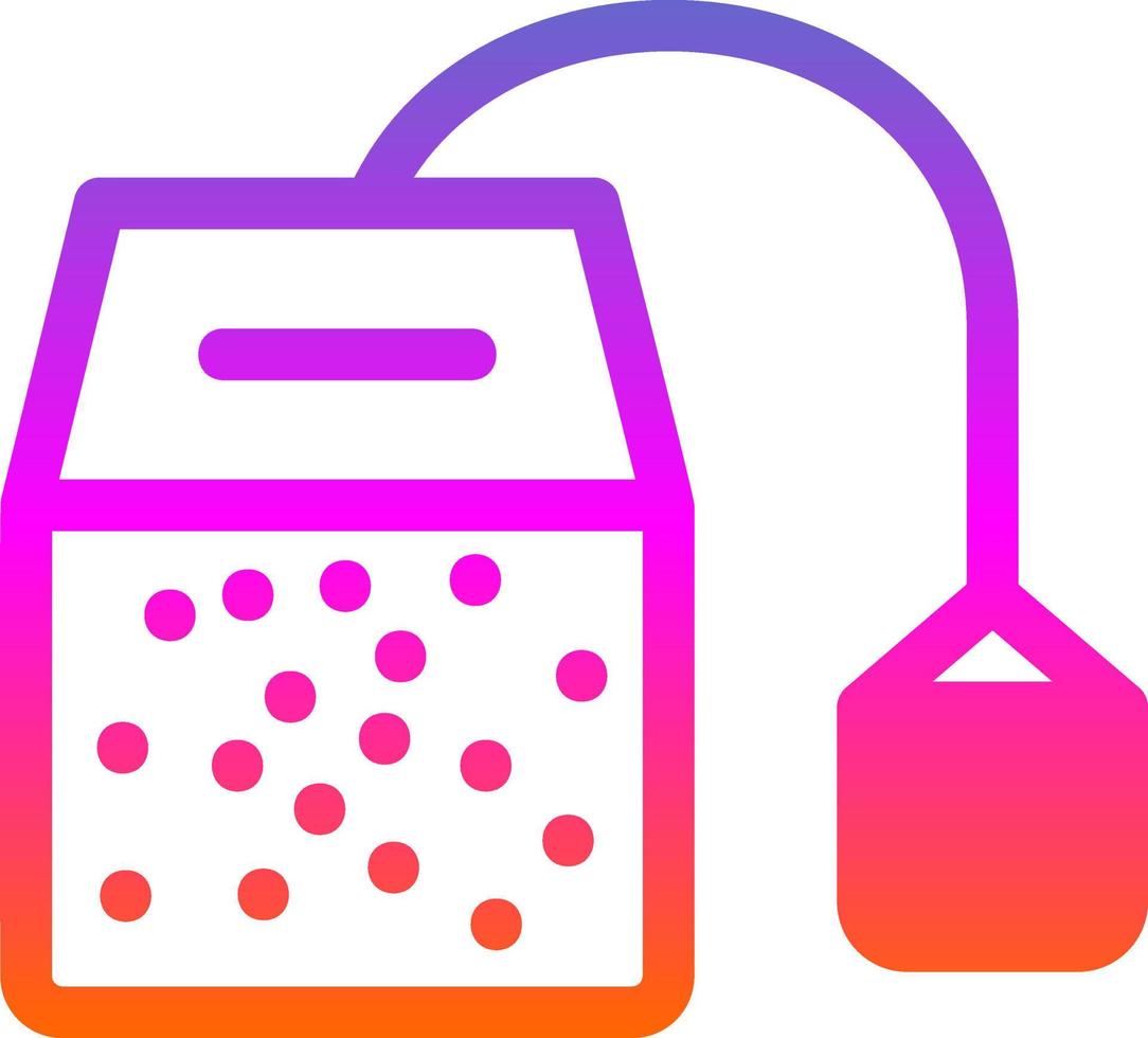 Tea Infusion Vector Icon Design