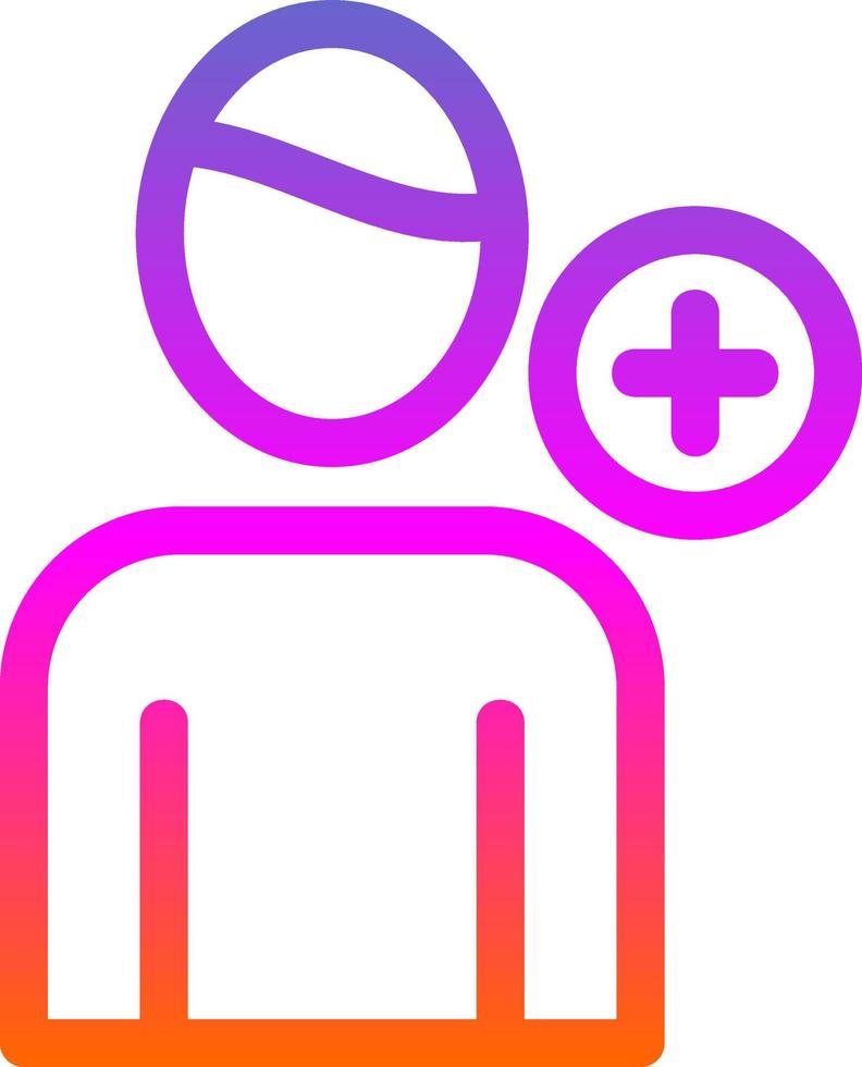 Patient Vector Icon Design