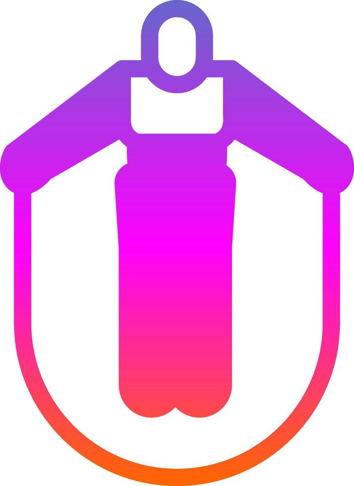 Jumping Jack Vector Icon Design