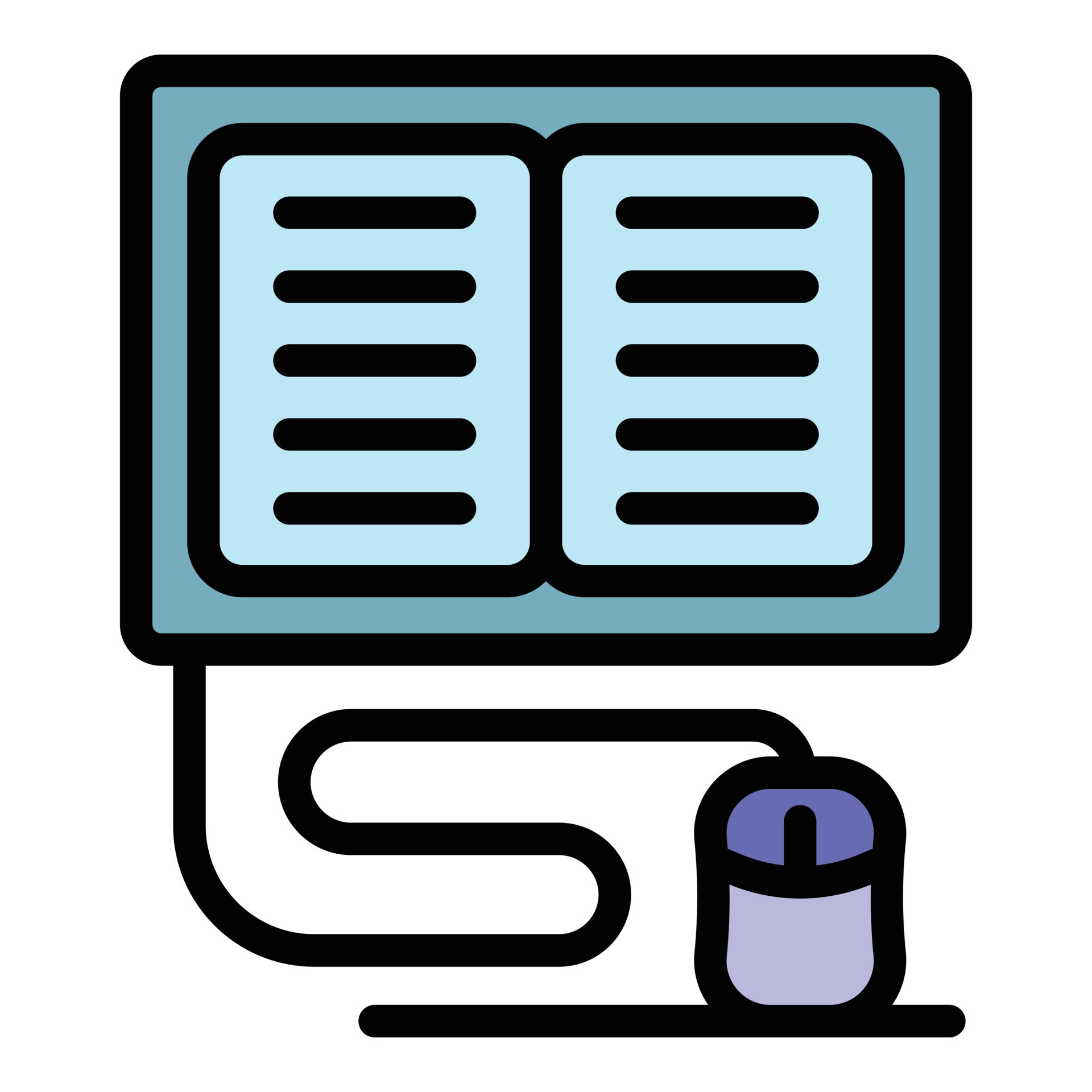 Online language learning icon color outline vector 15870141 vector art