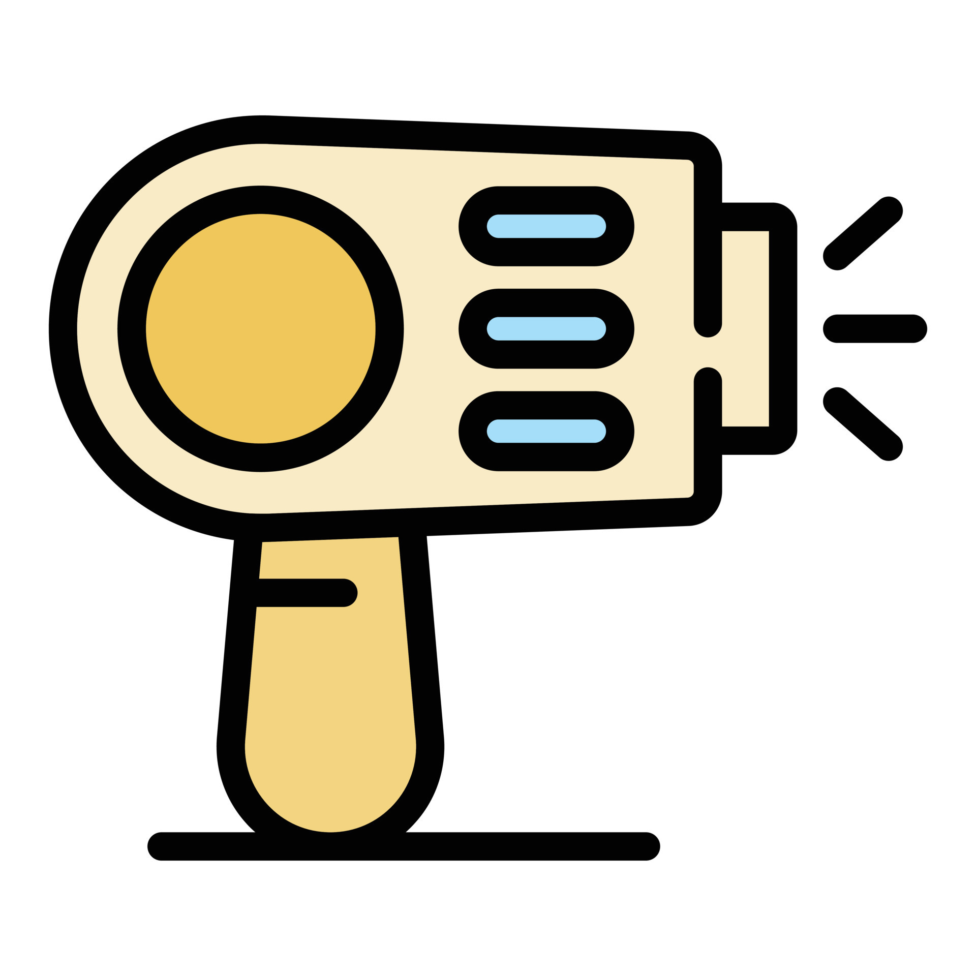 Clean laser hair removal icon color outline vector 15870531 Vector Art