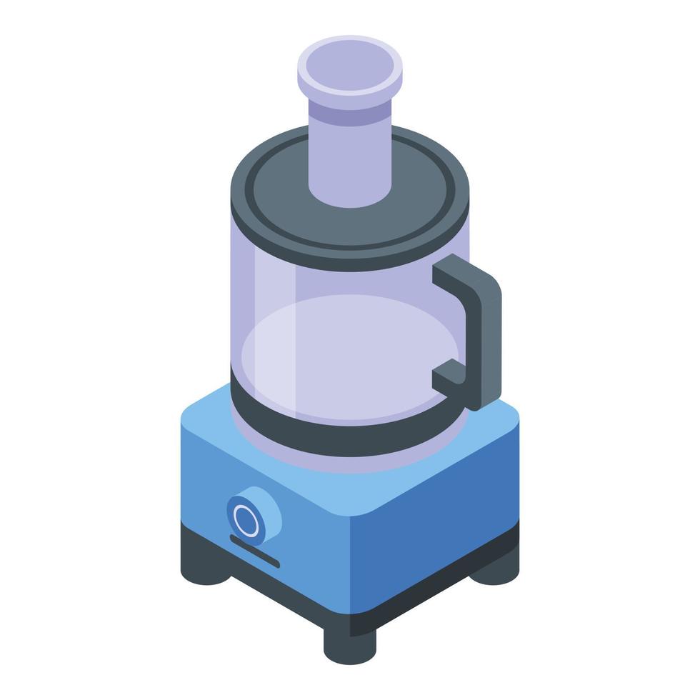 Machine food mixer icon, isometric style vector