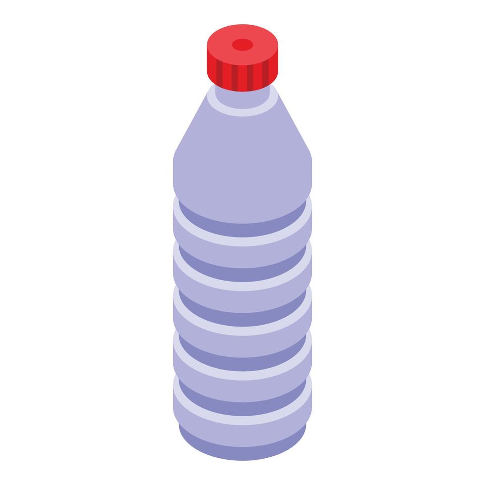 Kerosene bottle icon isometric vector. Thermos lamp vector