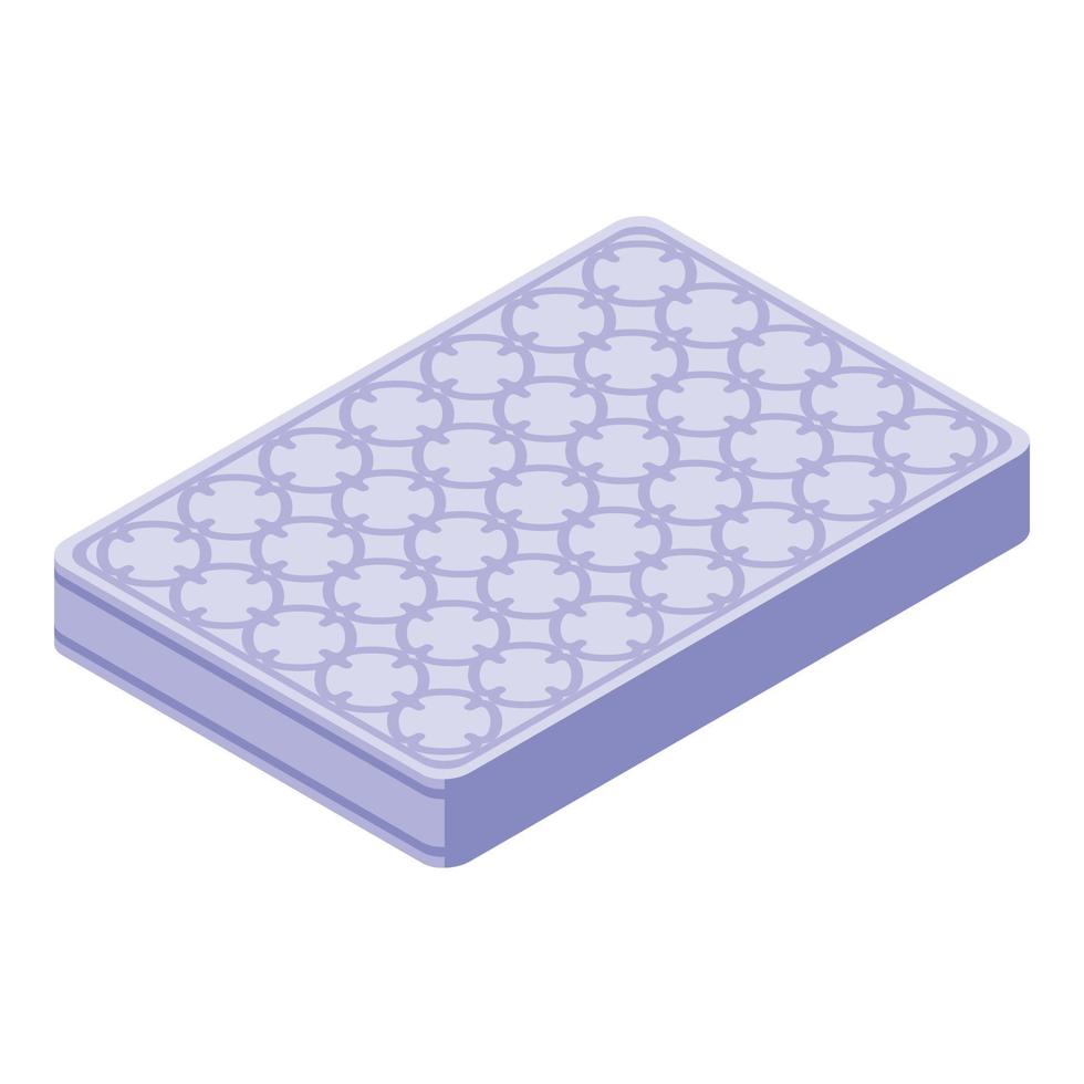 Sleeping mattress icon isometric vector. Relax sleep vector