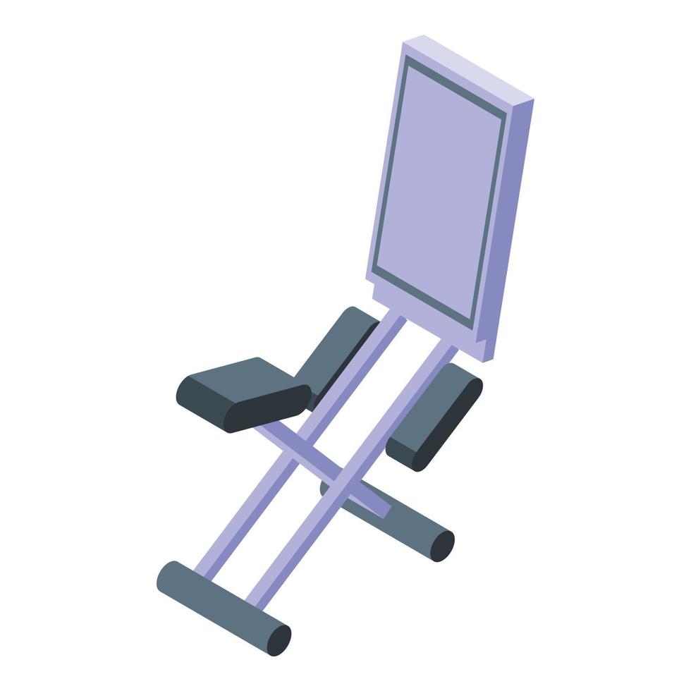 Ergonomic paint board icon, isometric style vector