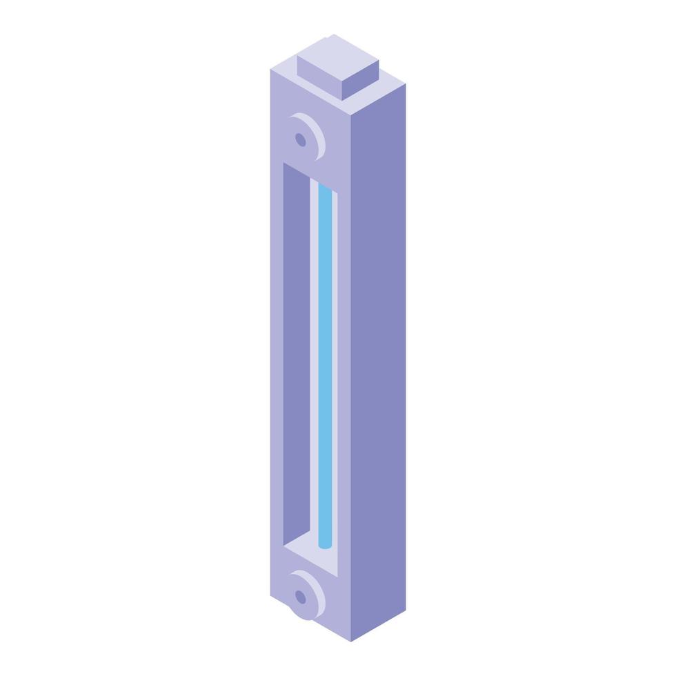 UV lamp bactericidal icon, isometric style vector