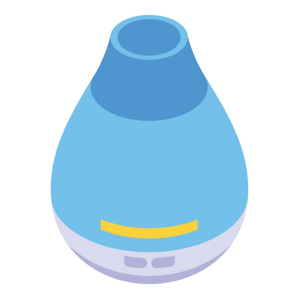 Aroma diffuser icon, isometric style vector