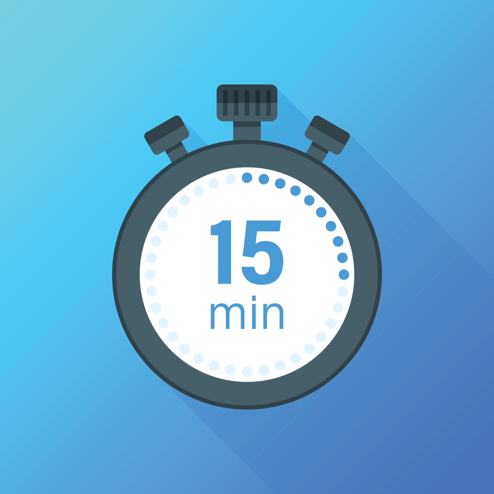 Alarm in 15 minutes best sale